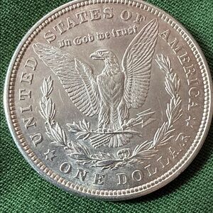 Silver U.S. One Dollar Coin - Eagle Reverse